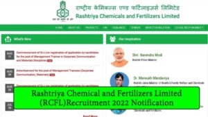 Read more about the article RCFL Recruitment 2022 Notification : 396 Vacancies